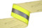 Reflektierende Textilfolie zum Aufnähen - neongelb-silber - Reflexband für Feuerwehr Schutzkleidung - flammhemmend - Meterware - ISO 20471- HuPF - ISO 14116 (50,8 mm Breite)