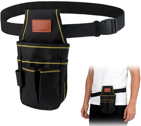 Portautensili Multi-Purpose Piccola Borsa Degli Attrezzi in Tela Oxford | Cintura Porta Attrezzi Multi Tasche Marsupio Porta Attrezzi per Elettricisti Falegnami Giardinieri