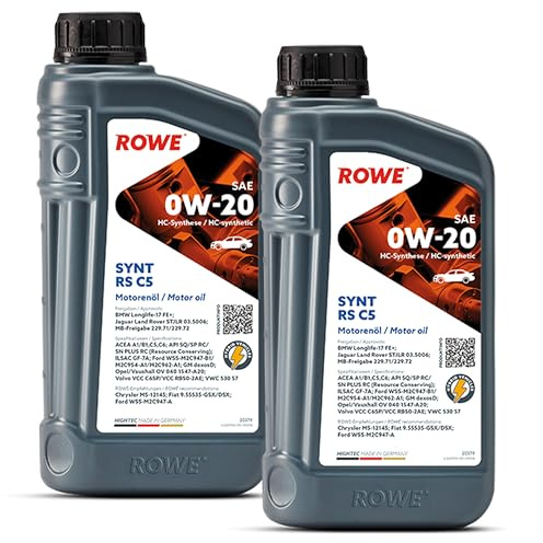 ROWE HIGHTEC SYNT RS C5 SAE 0W-20 OIL-CODE 20379-0010-99 (2)