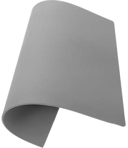 Healvian Tampone in Gomma Spesso A4 per Incisione Timbri, Tappetino Rettangolare Antinfiammabile per Intaglio, Cuscino per Timbri senza Fumo per Uso Ufficio e Fai da Te