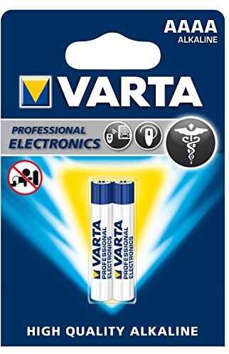 VARTA 11510261 - Longlife Power Batterie MAX TECH Mini (2er Blister, AAAA), Kapazität 625 mAh