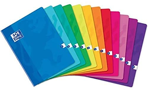 Oxford 100105289 skolhäfte 240 x 320 mm, rutig, 48 ark, med kant