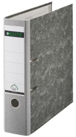 5er Pack Leitz 1080 Qualitäts-Ordner breit, mit patentierter 180º-Präzisionsmechanik (grau)