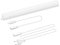 ENUOTEK Lampada Barra Luminosa a Tubo LED 4W per Sottopensile Armadio Cucina Lunghezza 313MM con Interruttore Luce Bianca Naturale 4000K, Lot di 1 Lampada