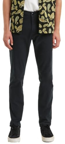 Levi's Men's Xx Standard Tapered Chino Pants (Also Available in Big & Tall), Mineral Black-Stretch, 34W x 30L