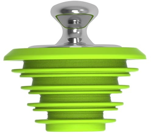 Bathtub Drain Stopper,Silicone Bathtub Stopper, Tub Stopper, Washbasin Drain Plug,Drain Plug (Green,Patented Product)