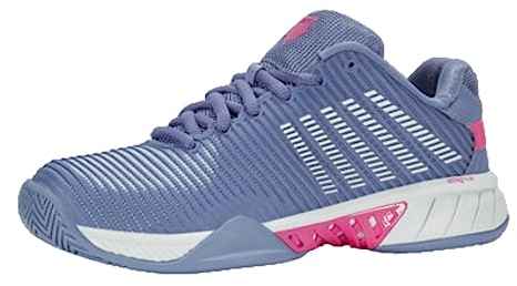 K-Swiss Performance Damen Hypercourt Express 2 Tennis Shoe, Infinity/Blue Blush/Carmine Rose, 40 EU