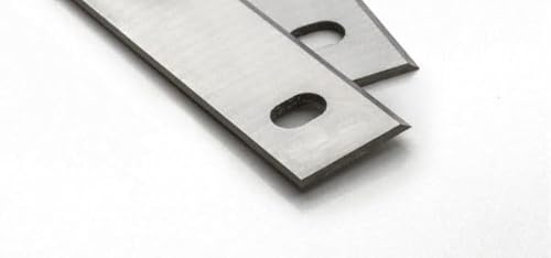 6 stycken Lutz Europlan hyllplan tjocklekshyvel 262 x 20 x 3 mm hyvelknivar