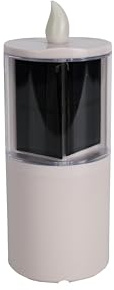 OURMEMEMO Solar Cemetery Candle 2.5x6.5 Dusk to Dawn Waterproof Set of 1