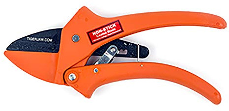 P1 Hand Pruner - TIGER JAW Lightweight Ratcheting Hand Pruner, Small to Medium Hands, Cuts Up To 1/2 Inch Flowers And Stems