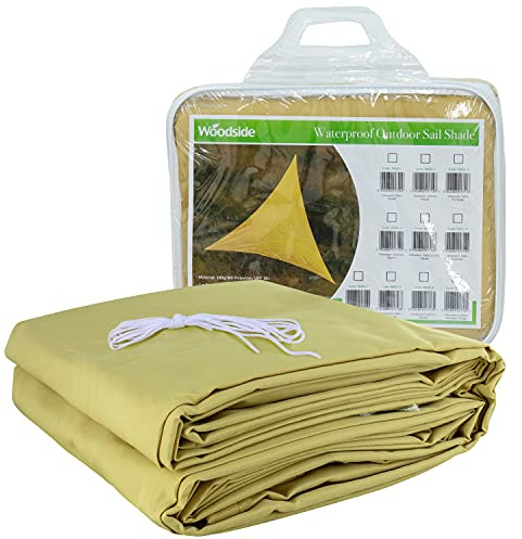 Woodside Garden Sun Sail Shade Waterproof Patio Canopy Awning 3.6m x 3.6m x 3.6m Triangle