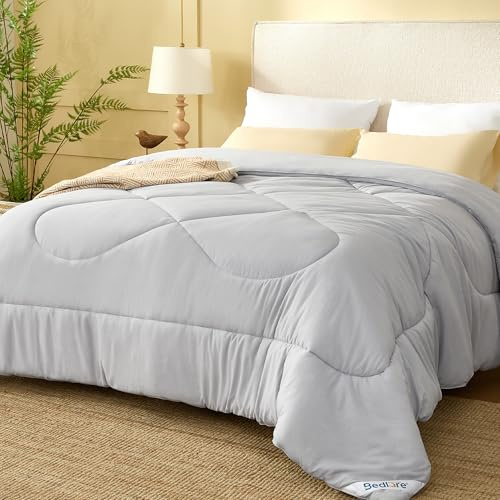 BEDLORE Couette 220x240 Tempérée 280g/m² pour Lit 2 Personnes