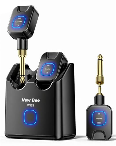 Receptor Transmisor Recargable 5.8GHz Sistema Inalámbrico de Guitarra