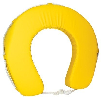 Hufeisen Rettungsring gelb