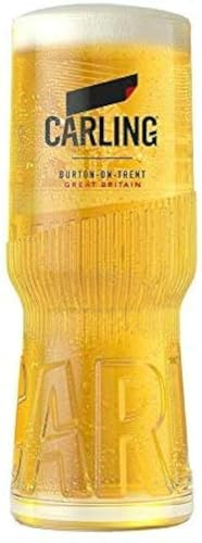 Carling Pint Glass, Hardened, Embossed and CE Marked.