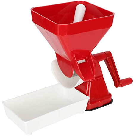 Manual Tomato Juicer, Easy Sauce Maker, Fruit and Vegetable Press, Environmentally Friendly, Compact Design for Home Kitchen, Camping, and Healthy Eating