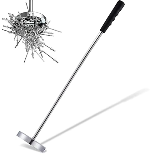 Rechabite Telescoping Magnetic Sweeper Pickup Tool, Screws Parts Finder with 35LB Pull Capacity, Retractable 8.6 to 33 with Strong Magnet, Pick up Nails, Screws, and Metal Parts
