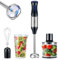4-in-1 Immersion Blender Handheld, 1000W 5 Speed Hand Blender, Stainless Steel Blade Stick Blender With Turbo Mode For Meat, Baby Food and Smoothies