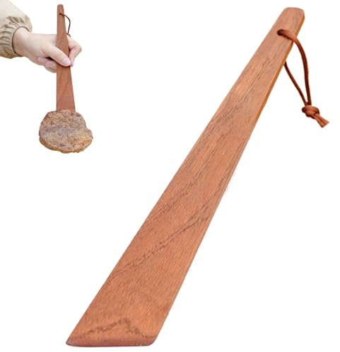 Petite Spatule En Bois,Ustensiles De Cuisine En Bois - Outil De Cuisson Anti-Rayures Pour Poêle Et Wok