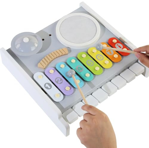 Småbarns Xylofon Rolig Lärande Multifunktionell | Xylofon Instrument För Lärande Leksaker För Dagis Förskola Klassrum Födelsedag Jul Pojkar Flickor Barn