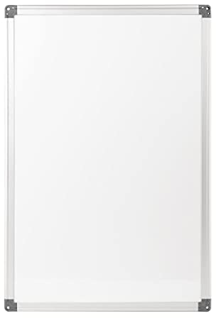 Olympia, lavagna magnetica bianca, 400 x 600 mm, ottimo come bacheca, da usare con cancellino asciutto