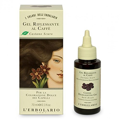 L'Erbolario Haarfarben Gel mit Kaffee - Dunkelbraun, 70 ml