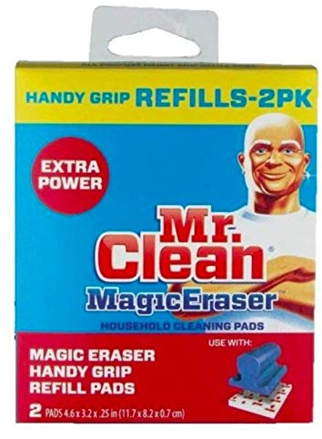 Mr Clean Magic Eraser Refill for Handy Grip, Pack of 2