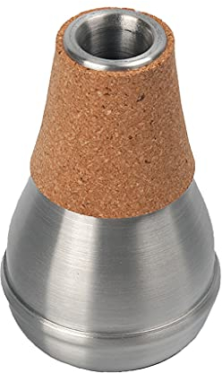 SDENSHI Messingteile Trompetendämpfer Sordine Schalldämpfer DIY Silber Für Trompeter