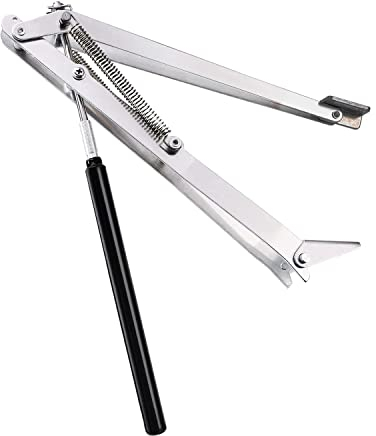 Gimisgu 1x Gewächshaus Fensteröffner, Hubkraft bis 14 kg, Automatischer Fensteröffner für Gewächshaus, 45 cm Hubhöhe, automatischer Öffner für alle Gewächshäuser (Doppelfeder)