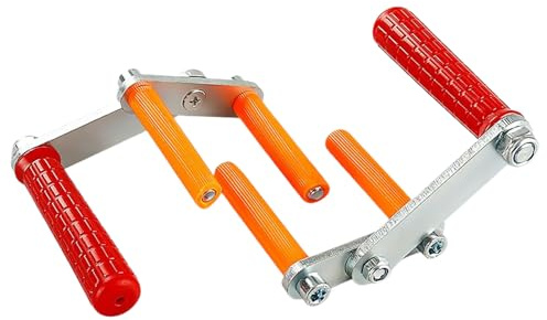 Trasportatore per Compensato 2 Pezzi, Attrezzo Regolabile Sollevamento Pannelli, Utensili Per Falegnameria Spostatore Di Pannelli Per Maneggiare Grandi Lastre Per Rivestimenti Pareti Ristrutturazione