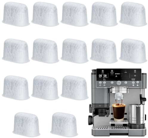 Tranrantic 15-pack vattenfilter för Ninja Luxe Cafe tillbehör, ersättning filter för Ninja kaffemaskin