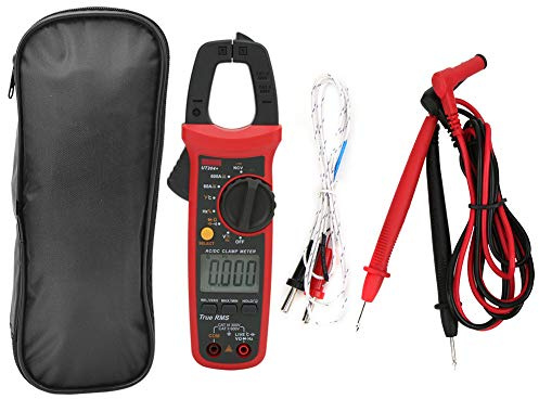 UT204+ Handhållen digital klämmätare Autoräckvidd Sann RMS AC DC Spänning Strömmotstånd Kapacitanstestare Professionell hemmabruk ABS-material 390g