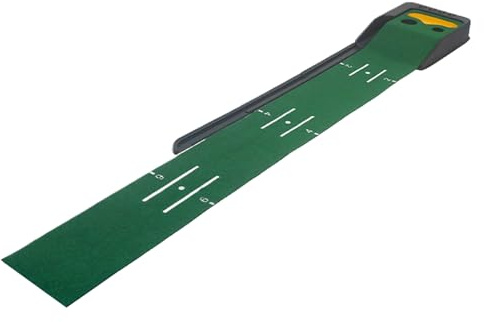 Tappeto Putting Green per Interni | Tappeto green per allenamento di colpi da golf,Tappetino Allenamento Golfista - per Uso in Giardino, Esterno, Prato, Interni, Casa, Palestra Domestica