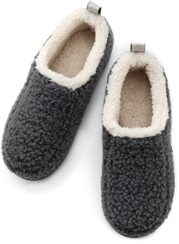 RockDove Damen Nomad Hausschuh mit Rückstellschaum, 37.5/38.5 EU, Dunkelgrau