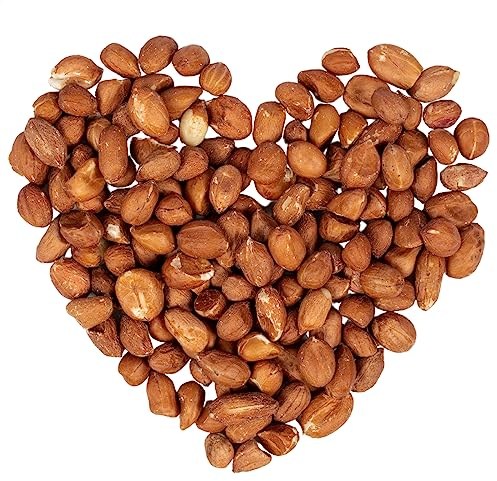 Lyra Pet® | 25 kg Erdnusskerne mit Haut | Neue Ernte | Ganzjahres Vogelfutter für Wildvögel | Ideal für Sommer & Winter | Natürliche & Energiereiche Erdnüsse | Streufutter für Große Vögel & Tauben