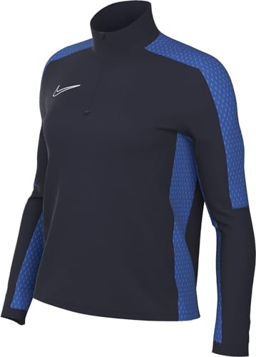 NIKE DR1354-451 W NK DF ACD23 DRIL TOP Jacket Women's OBSIDIAN/ROYAL BLUE/WHITE Size M