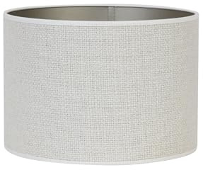 Light & Living Lampenschirm Saverna - Weiß - Ø30cm - Rund - Textilien