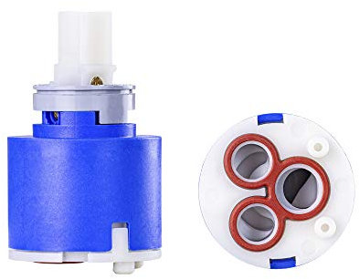 LAXARA | Cartouche céramique haute pression universelle 35 mm 121894-K35A avec limiteur de température – Pièce de rechange pour de nombreux robinets haute pression | Pour robinets de cuisine, robinets