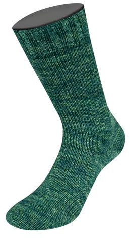 LANA GROSSA vintagestrumpor | Högkvalitativt strumpgarn med merinoull och med lera i färgeffekt | garn av 75 % ny ull och 25 % polyamid | 100 g ull för stickning och virkning | 400 m garn