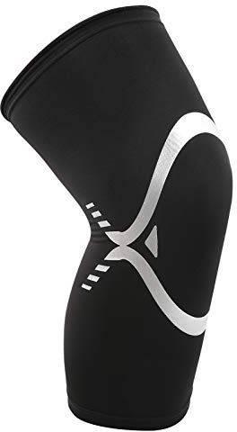 Drfeify Soporte de Rodilla Braz de Rodilla de Liberación de Humedad Rápida para Correr el Senderismo para los Músculos Fatiga (XL)