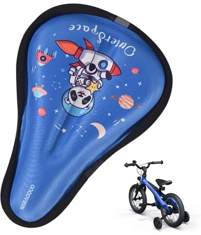 Copertura Per Sella Di Bicicletta | Coprisella Da Ciclismo A Tema Cartoon Per Bambini | Copertura Morbida Per La Sella Bici | Per Corsa Su Strada Città Pendolarismo Quotidiano Escursioni All'Aperto
