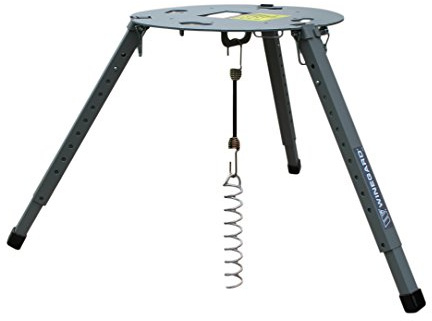 Winegard-11773 TR-1518 Satellite Tripod Mount (Compatible with Carryout, Pathway and Playmaker RV Satellite Antennas) - Adjustable Height, Gray