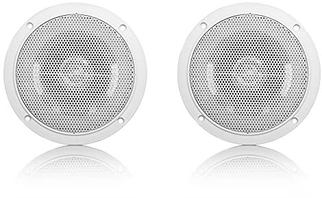Artsound Waterproof Encastrables MDC6 Haut-parleurs multimédia Design rond étanche 60W Blanc