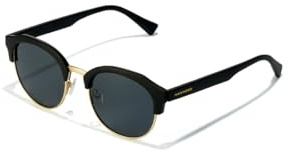 HAWKERS Sonnenbrille CLASSIC ROUNDED Polarized Gold Dark für Herren und Damen