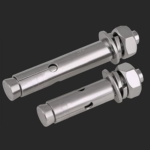 Bulloni a espansione, ganci for bulloni di ancoraggio, tasselli a parete cava, ganci for bulloni di ancoraggio, tasselli a testa esagonale in acciaio inossidabile M8 316 Viti di ancoraggio in calcestr