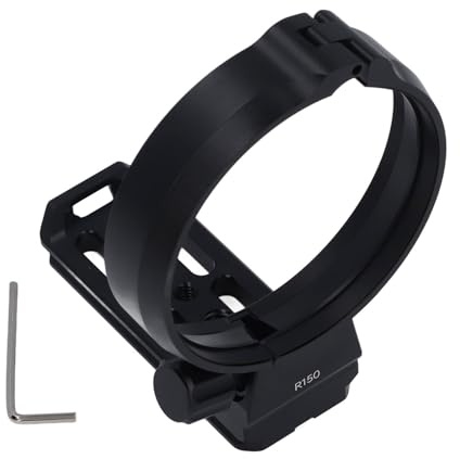 Base de Support D'anneau de Montage sur TréPied pour RF 100 à 500mm F, Support de Monture de Support de Collier D'objectif Polyvalent 4.5 7,1 L, Pied de Remplacement de Collier