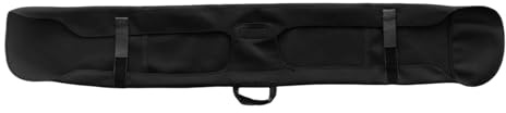 SDIUAKBV Snowboardväska snowboardväska surfbrädsöverdrag vattentät bärbar skyddande förvaringsväskor för surfbrädor stövlar kläder (svart 158 cm)