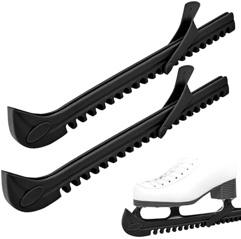 Simsky Protège-lames réglable pour hockey sur glace et patinage artistique - Protection universelle pour les patins pour enfants et adultes - Peut être raccourci