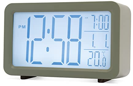 Acctim Harley Superbrite® Modern Digital Alarm Clock (Cloverfield)