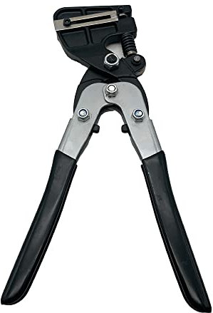 LeTkingok Pinza per Punzonatura Manuale in Acciaio Inossidabile, Punzonatrice per Fori a Carattere Luminoso per Punzonatura a Mano in Lamiera 3,5mm/4,2mm/5,2mm (3.5MM)